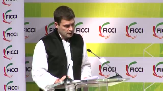 Rahul Gandhi during his address at FICCI said that societies cannot be built on injustice and hatred