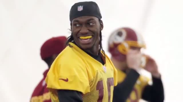 Redskins Coach Gruden 'Expects a Lot' From RG3