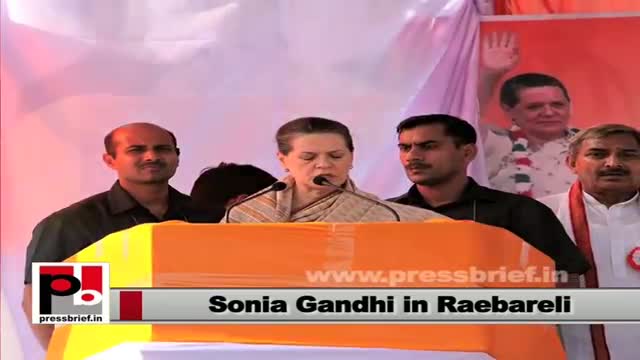 Sonia Gandhi: We will try to finish projects on time