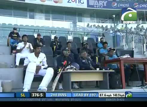 Pak vs SL 1st Test- Prasanna Jayawardene Batting