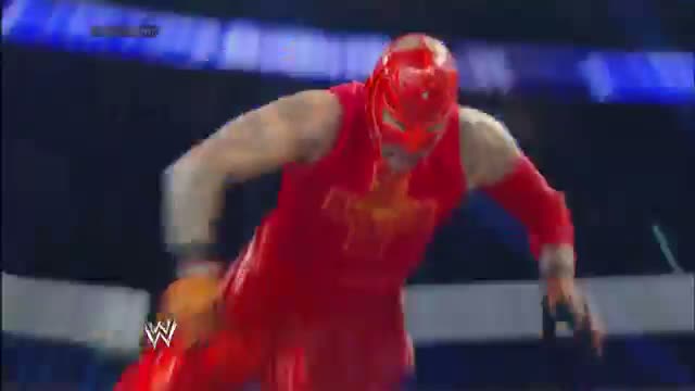 WWE: Rey Mysterio, Sin Cara & Los Matadores vs. Curtis Axel, Ryback & The Real Americans