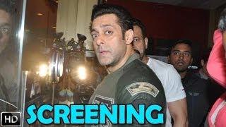 Salman Khan Watches 'SHOLAY 3D' @ PVR