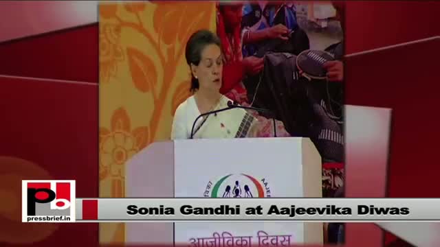 Sonia Gandhi : A leader who is keen to empower women and poor