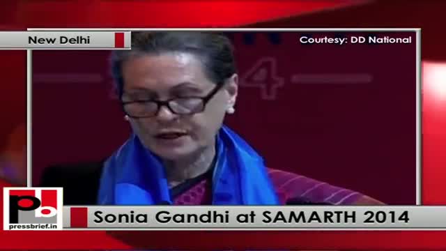 Sonia Gandhi: We need to give strength and confidence to disabled