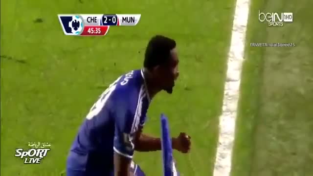 Chelsea Vs Manchester United 3-1 Highlights S Eto'o Superb! Hattrick Chicharito Goals 19 1 2014