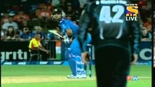 Virat Kohli 123 of 111 Balls - India Vs New Zealand 1st ODI 19th Jan 2014 at Napier