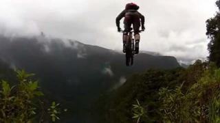 Bike Base Jump Goes Wrong And Ends Painfully