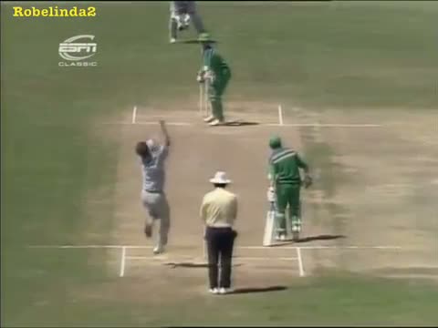 Run out off no ball, hilarious cricket and commentary by Tony Greig!