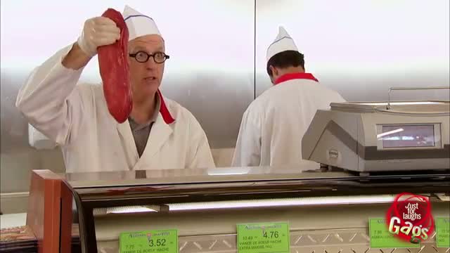 Buying Sketchy Meat - Just for Laughs Gags