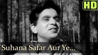 Suhana Safar Aur Ye - Madhumati Songs - Dilip Kumar - Vyjayantimala - Mukesh (Old is Gold)
