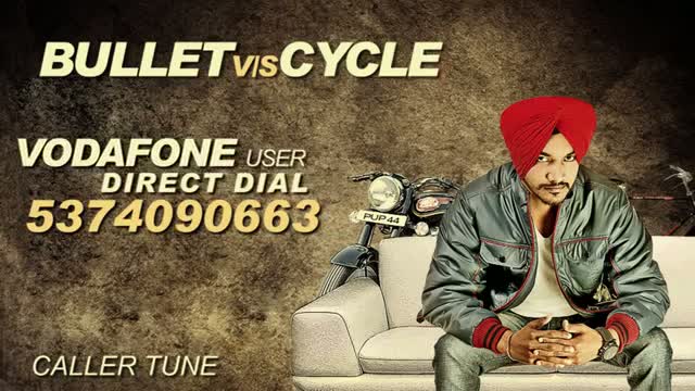 Latest Punjabi Song 2014 "Bullet Vs Cycle" By Gurwinder Moud