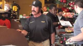 Arnold Schwarzenegger Goes Undercover At Gold's Gym