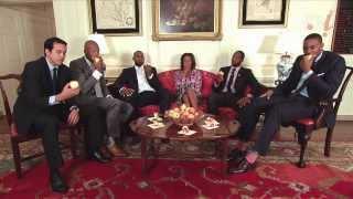 The Miami Heat at the White House: Healthy Tips From NBA Champions
