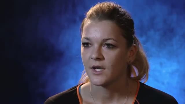 Agnieszka Radwanska interview (quarterfinal) - 2014 Australian Open