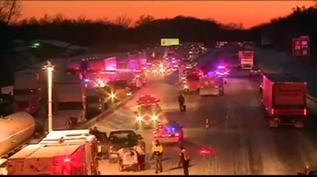 3 Dead, at Least 20 Hurt in Indiana Pileup