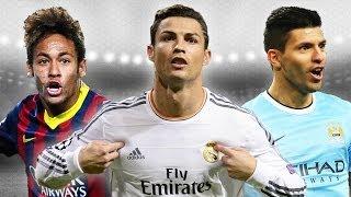 Top 10 Players In The World - Ronaldo, Neymar, Aguero? Video