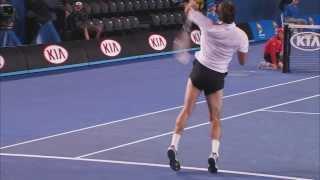 Goran runs riot - 2014 Australian Open Video