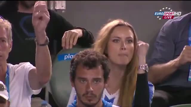 Stanislas Wawrinka Vs Tomas Berdych Australian Open 2014 2nd TIE BREAK SF HD Video
