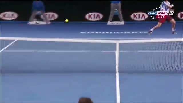 Stanislas Wawrinka Vs Tomas Berdych Australian Open 2014 3rd TIE BREAK SF HD Video