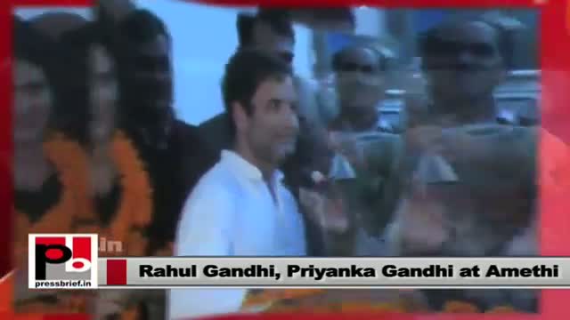 Rahul Gandhi, Priyanka Gandhi : Two symbols of development and unity