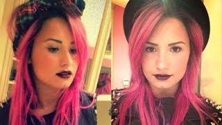 Demi Lovato Dyes Her Hair Hot Pink Video