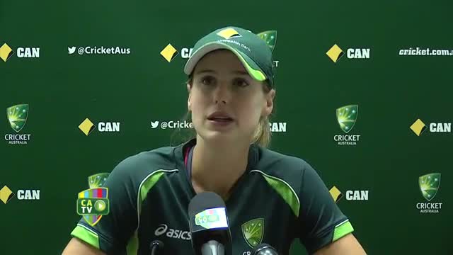 Ellyse Perry on challenge ahead video