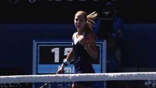 AO Expert: Martina Hingis on Li Na v Dominika Cibulkova - 2014 Australian Open Video