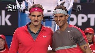Rafael Nadal vs Roger Federer Full Highlights SF Australian Open 2014 Video