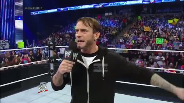 CM Punk defies Kane: WWE SmackDown, Jan. 24, 2014