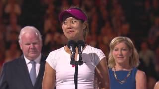 Li Na's Brilliant Winner's Speech - 2014 Australian Open Video