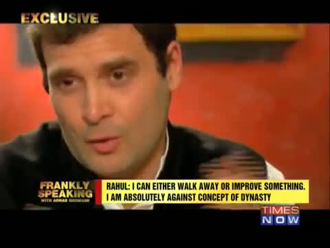 'Can't wish away dynasty politics' - Rahul Gandhi Video