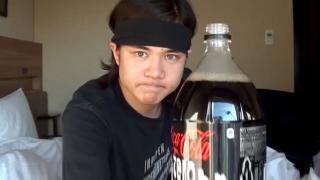 Kid Chugs A 2 Liter Of Coke, Lets Out An Epic Burp