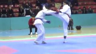Guy Knocked Out Cold From High Kick