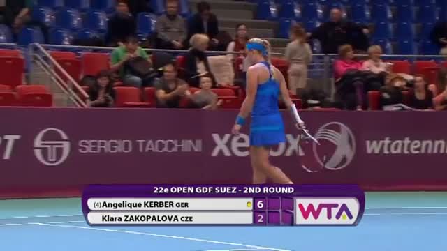 2014 Open GDF SUEZ Day 3 WTA Highlights Video