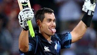 Ross Taylor 112 not out vs India - IND vs NZ 4th ODI 2014 - 28 January 2014