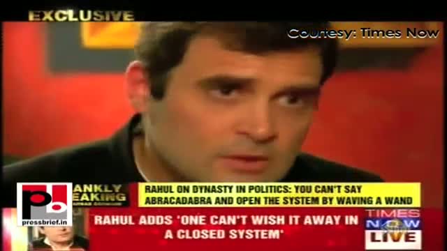 Rahul Gandhi: The system is not going to open by waving a wand, it takes effort