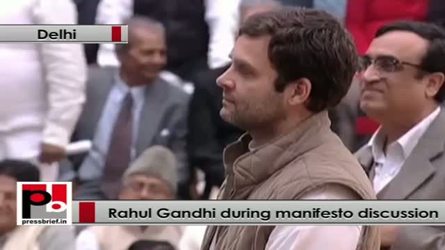 Rahul Gandhi to labour sector: Our main aim is to empower you