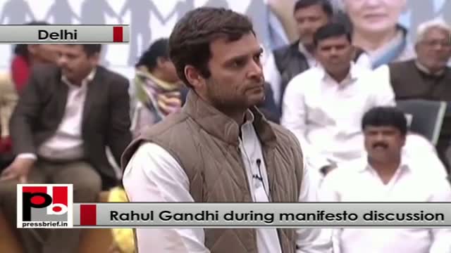 Rahul Gandhi to labour sector: We need suggestions from you for our manifesto