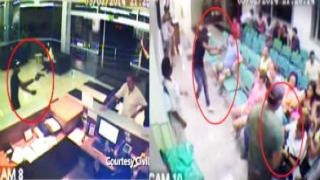 Brazil Rio De Janeiro Hospital Attacked By Armed Robbers Ganng - CCTV Footage