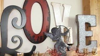 LOVE Letters Valentine's Day Decorations - Happy Valentine's Day