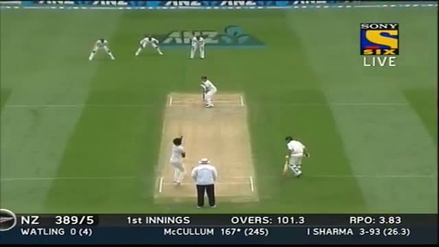 Boundries of New Zealand Innings - India vs New Zealand - Day 2 - 1st Test 2014
