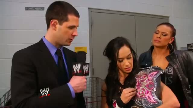 AJ Lee Continues Her Dominance - WWE Backstage Fallout - February 7, 2014