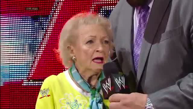 Betty White guest stars on Raw: WWE Raw, Feb. 10, 2014