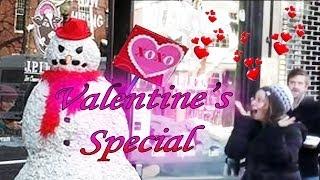 Scary Snowman Valentine's Day Prank Special