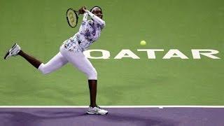 2014 Qatar Total Open Day 1 WTA Highlights Video