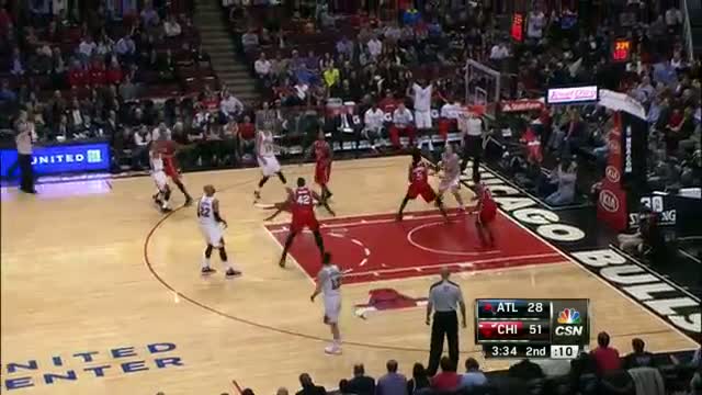 NBA: Joakim Noah's Triple-Double Leads the Bulls Over the Hawks