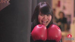 Boxing Demonstration FAIL - Funny Video