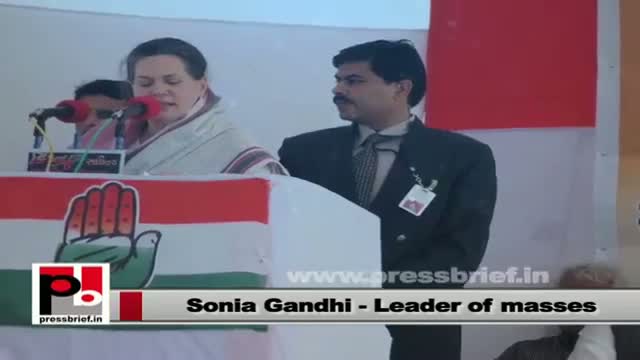 Sonia Gandhi: A leader for every common man of India
