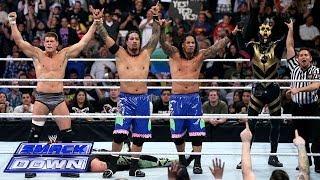 The Usos, Cody Rhodes & Goldust vs. New Age Outlaws, Ryback & Curtis Axel: WWE SmackDown, Feb. 14, 2014