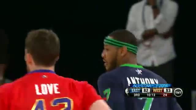 NBA: Carmelo Anthony Breaks an All-Star Record From Behind the Arc!